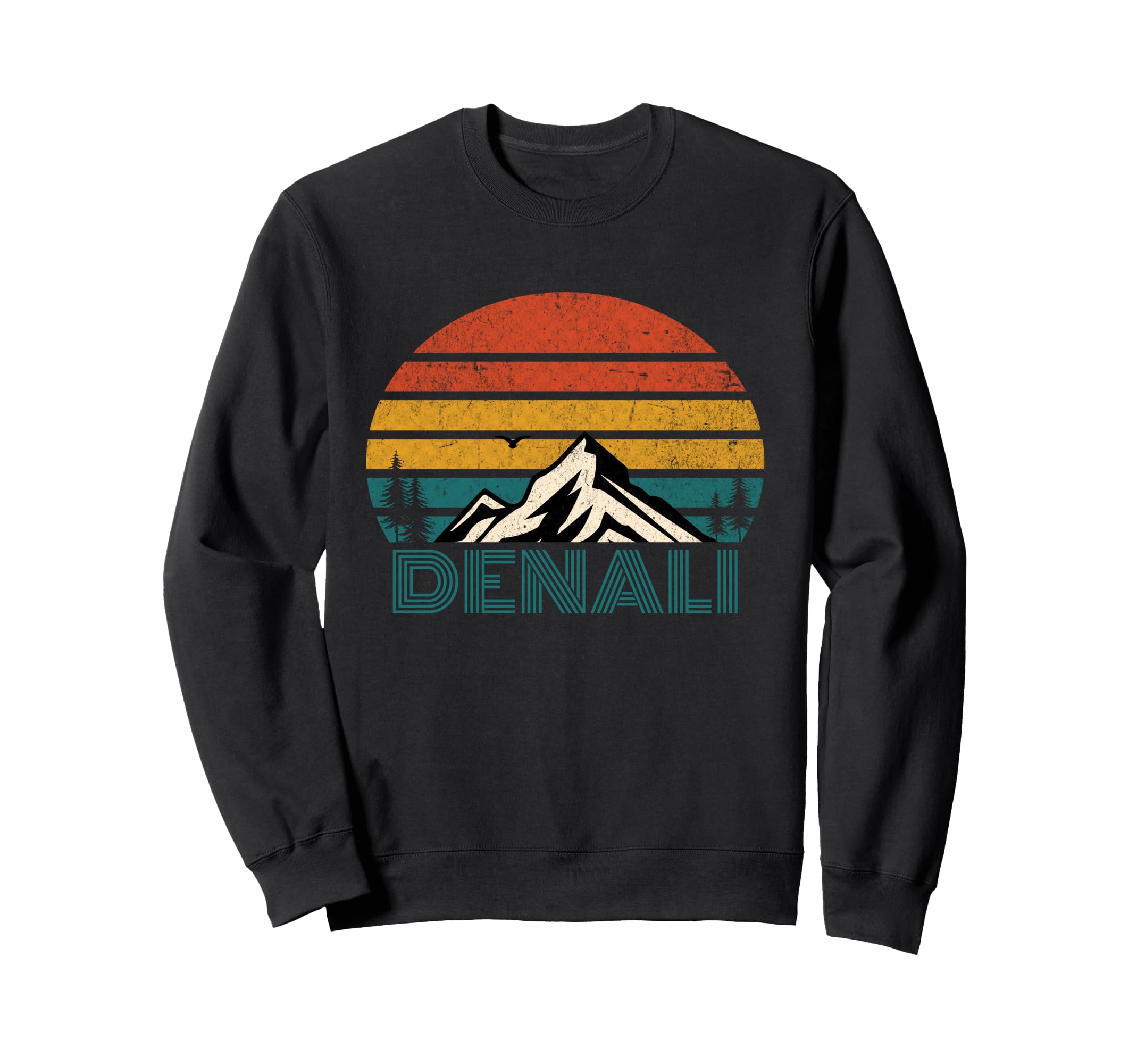Denali Alaska National Park Sweatshirt - Novelty Apparel for Adults - T-Shirt, Sweatshirt, Hoodie