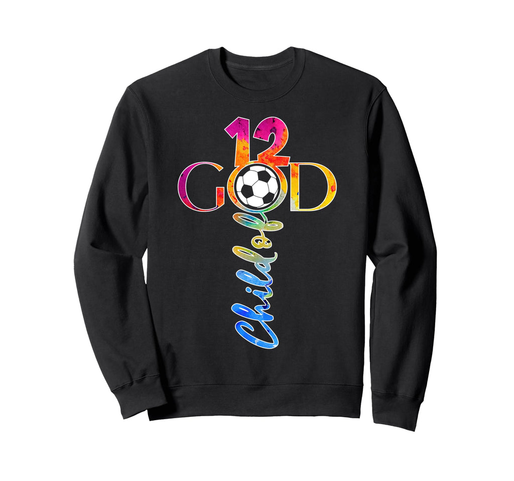 Jesus 12 Years Child God Soccer Sweatshirt - Novelty Apparel Men Women - T-Shirt, Sweatshirt, Hoodie