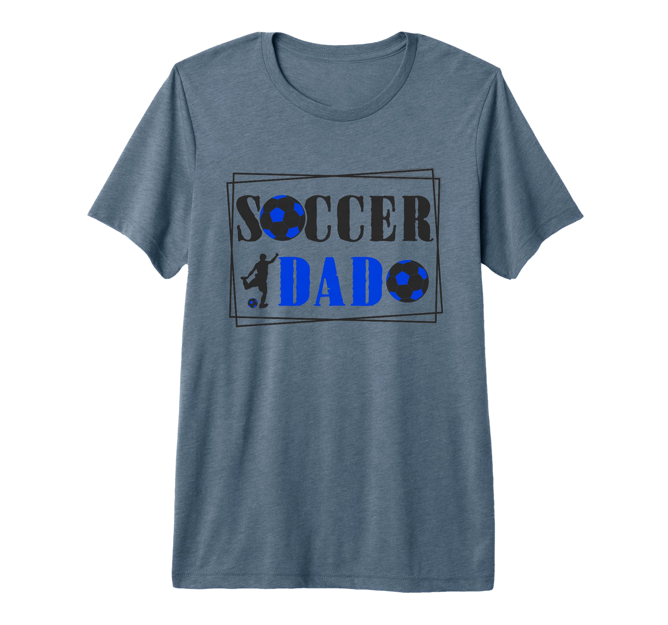 Father Son Daughter Soccer Dad Player T-Shirt - Trendy Graphic Unisex - T-Shirt, Sweatshirt, Hoodie