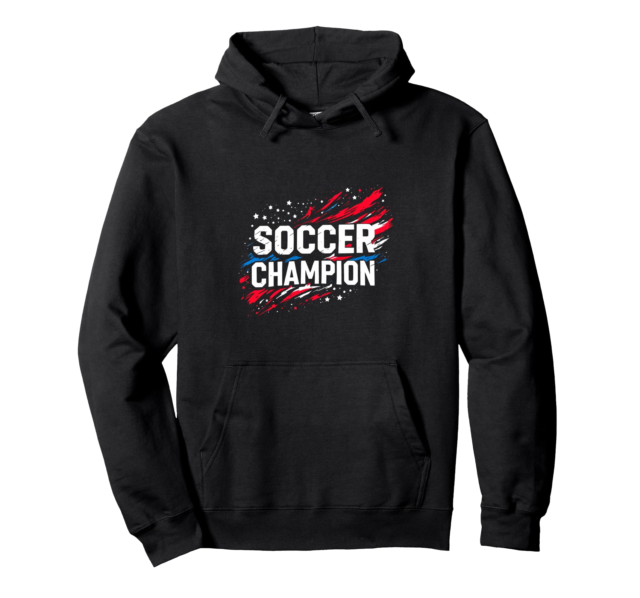 Soccer Champion Soccer Sports Hoodie - Aesthetic Graphic Men Women - T-Shirt, Sweatshirt, Hoodie