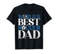 Worlds Best Soccer Dad T-Shirt - Custom Art Print for Adults - T-Shirt, Sweatshirt, Hoodie