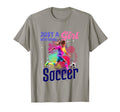 Just Who Loves Soccer Football Gift T-Shirt - Trendy Graphic Men Women - T-Shirt, Sweatshirt, Hoodie