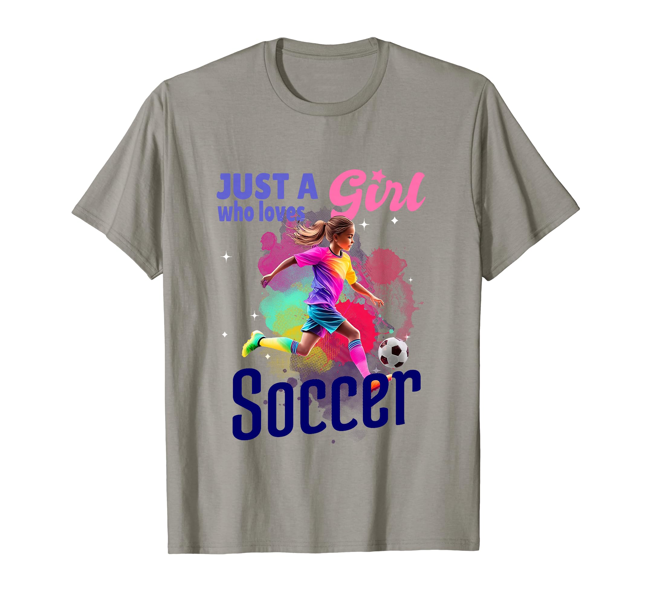 Just Who Loves Soccer Football Gift T-Shirt - Trendy Graphic Men Women - T-Shirt, Sweatshirt, Hoodie