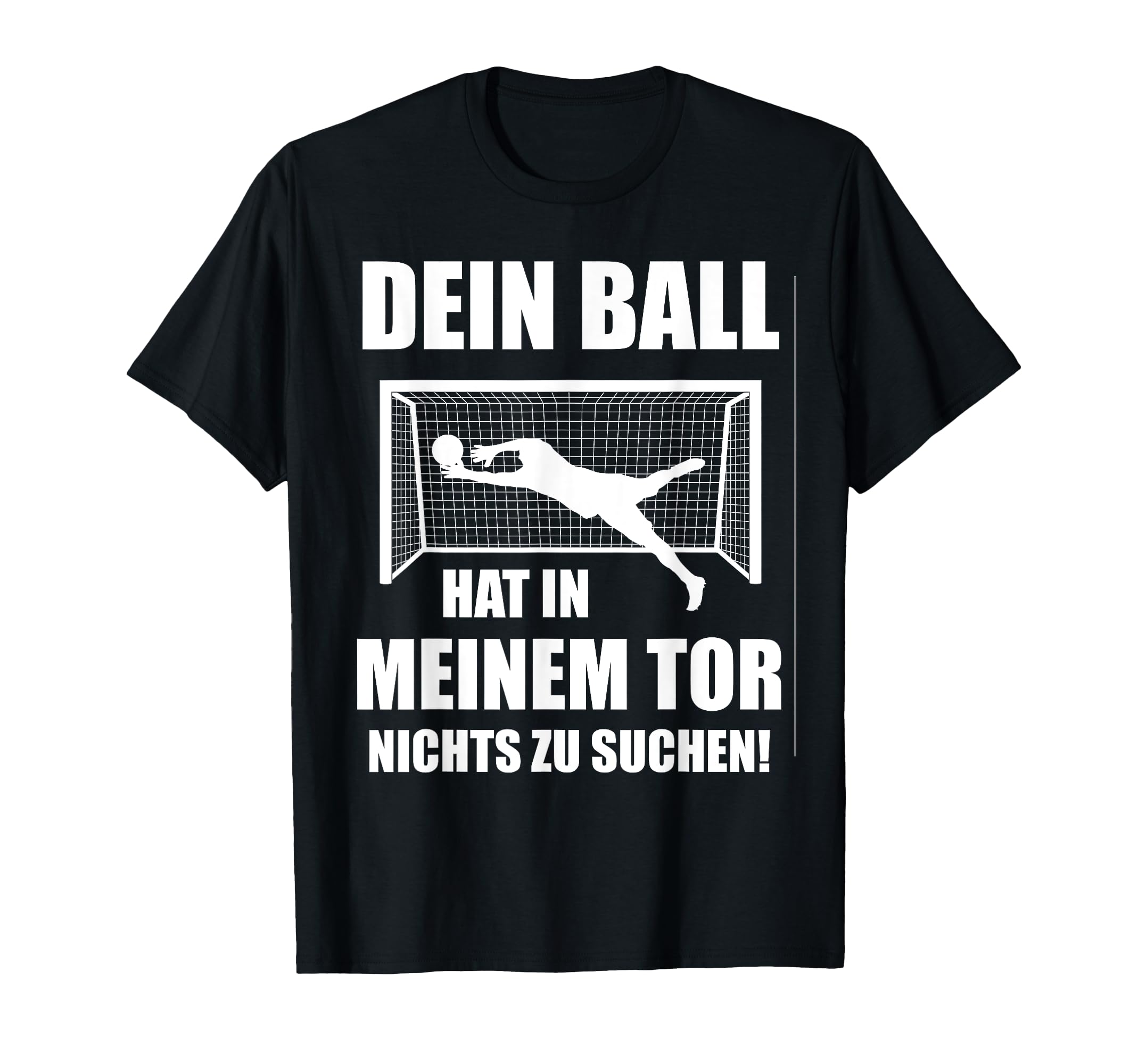 Football Goalkeeper Goalkeeper T-Shirt - Minimalist Print for Adults - T-Shirt, Sweatshirt, Hoodie