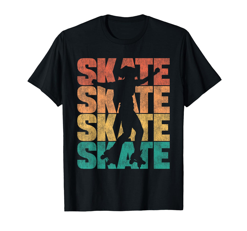 Roller Skating Skate 1970S T-Shirt - Unique Graphic for Adults - T-Shirt, Sweatshirt, Hoodie