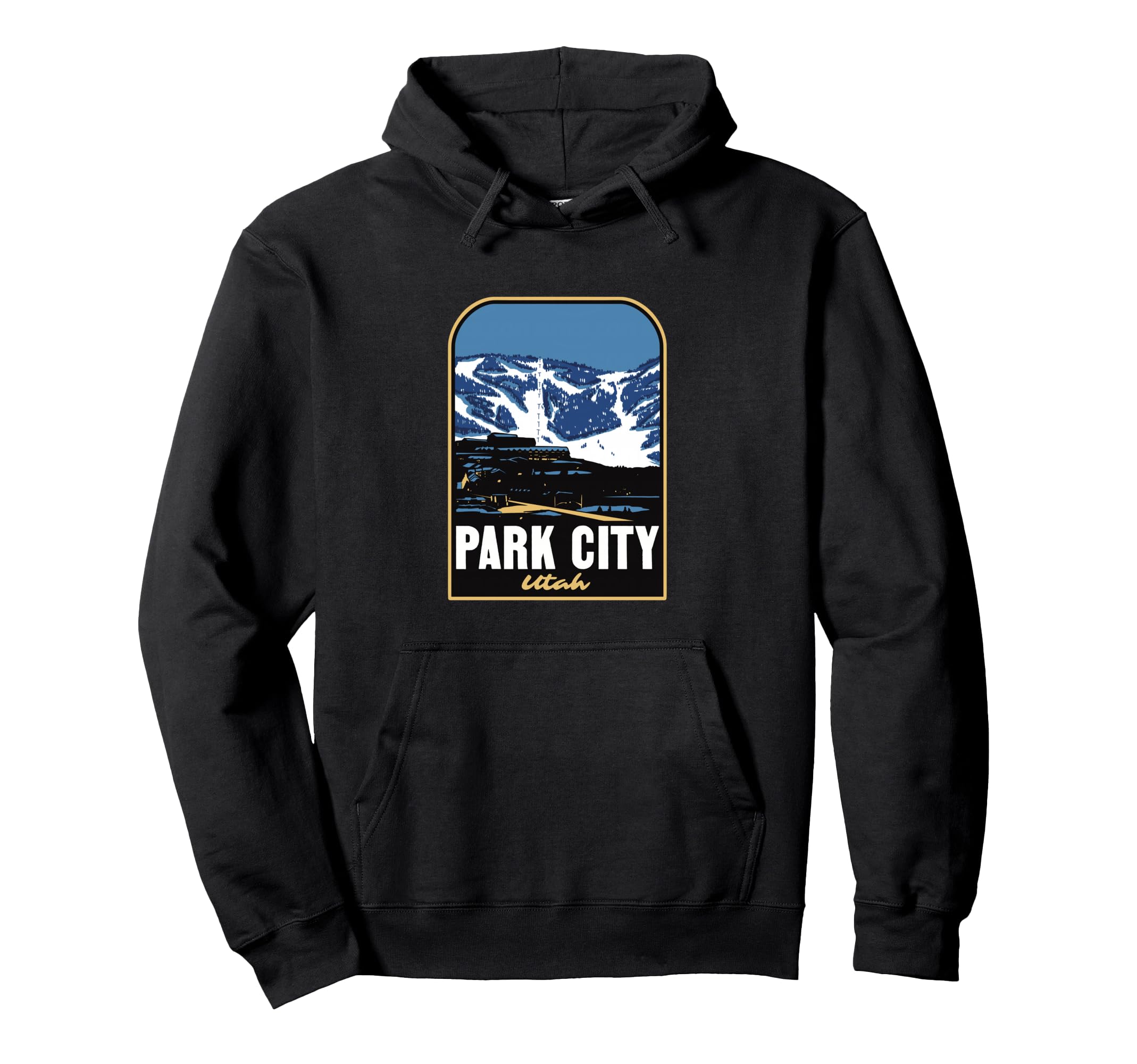 Park City Utah Hoodie - Trendy Graphic for Adults - T-Shirt, Sweatshirt, Hoodie