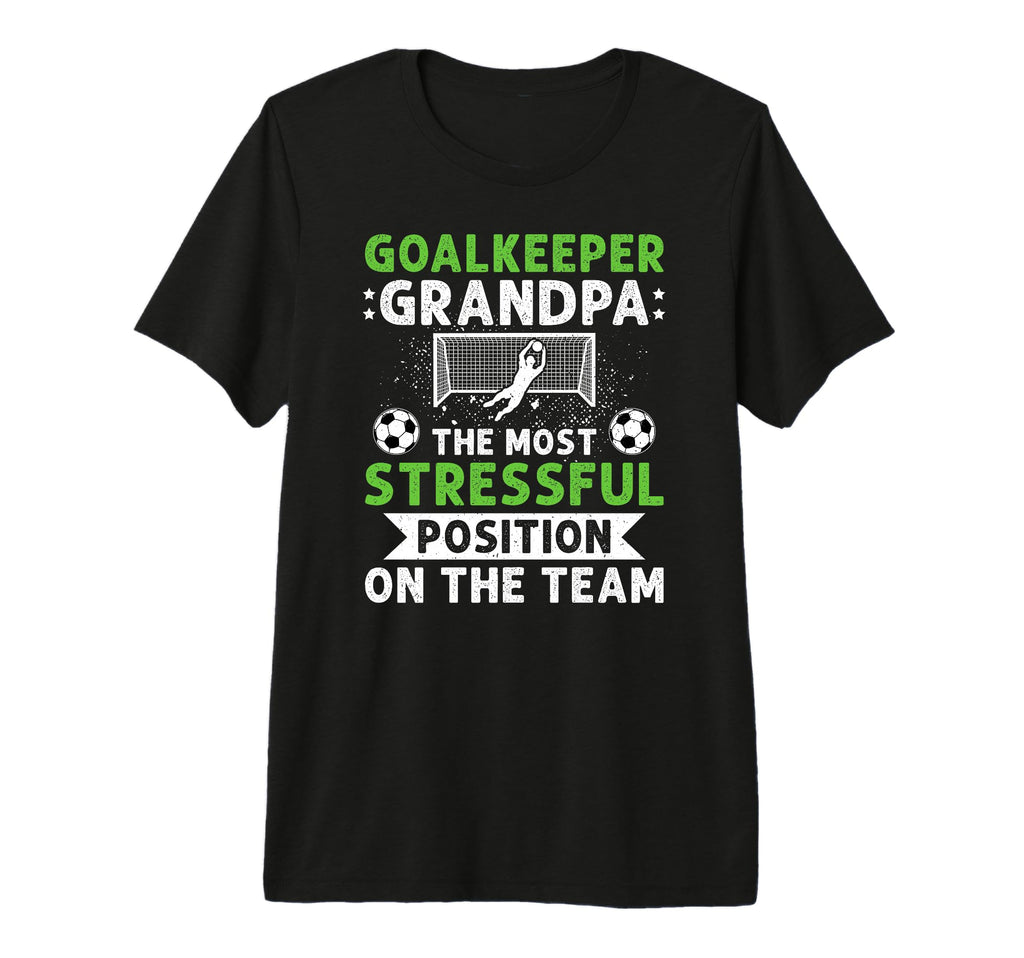 Mens Funny Soccer Goalkeeper Grandpa T-Shirt - Aesthetic Graphic Men Women - T-Shirt, Sweatshirt, Hoodie