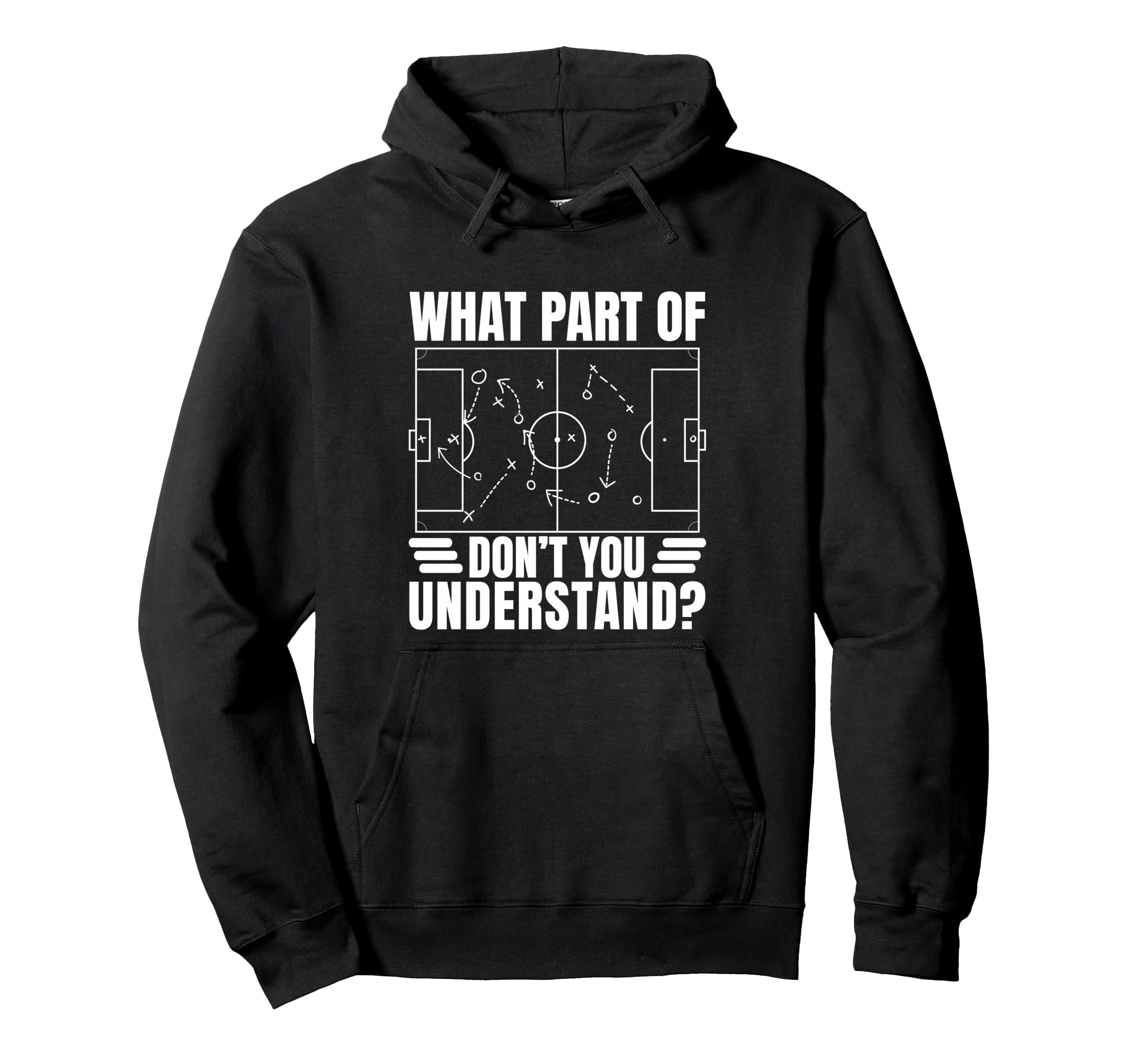 Funny Soccer Coach Gift What Part Dont Hoodie - Custom Art Print Unisex - T-Shirt, Sweatshirt, Hoodie