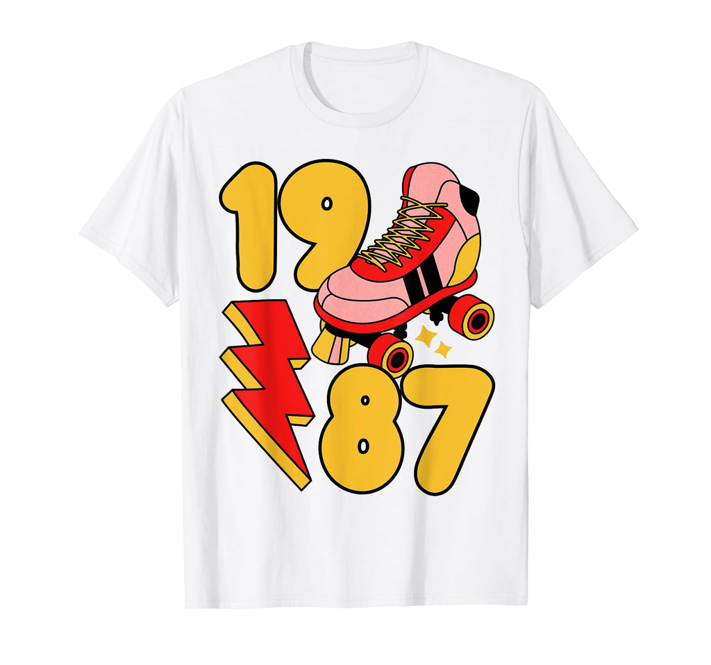 1987 Roller Skate 80S Nostalgia Collector T-Shirt - Streetwear Style Unisex - T-Shirt, Sweatshirt, Hoodie
