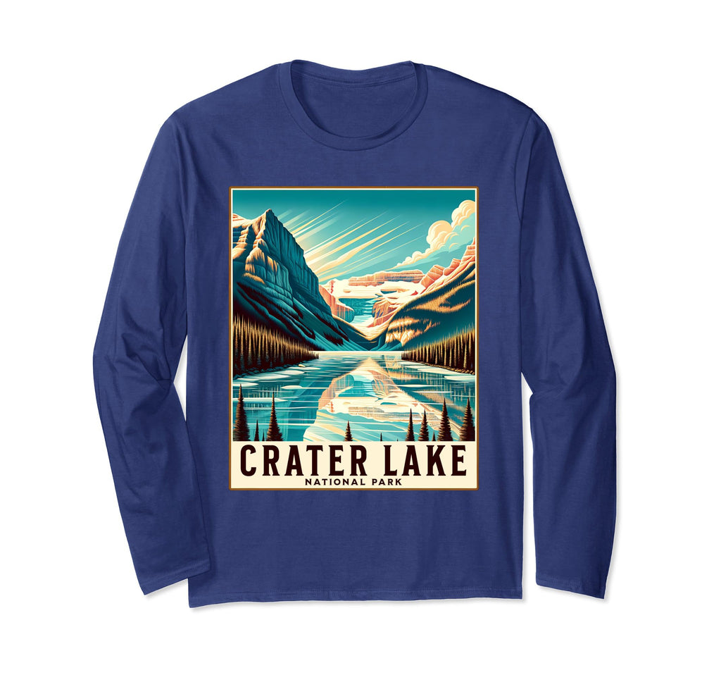 Crater Lake National Park Oregon Usa T-Shirt - Streetwear Style for Adults - T-Shirt, Sweatshirt, Hoodie