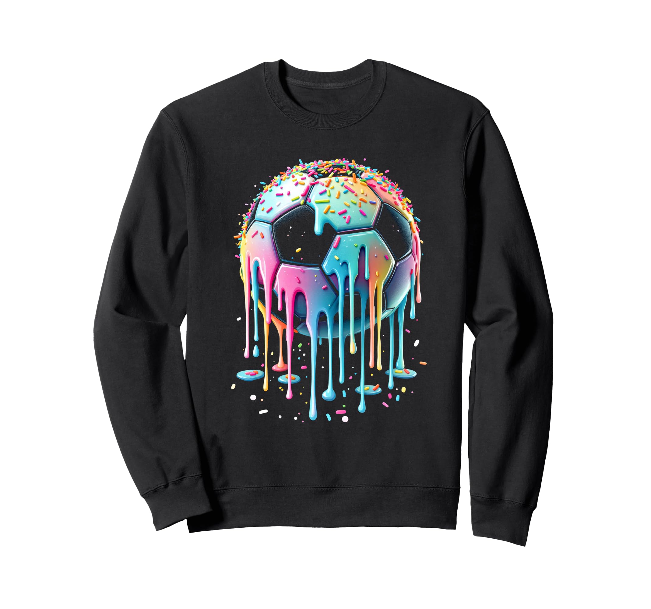 Soccer Ball Sweatshirt - Streetwear Style for Adults - T-Shirt, Sweatshirt, Hoodie