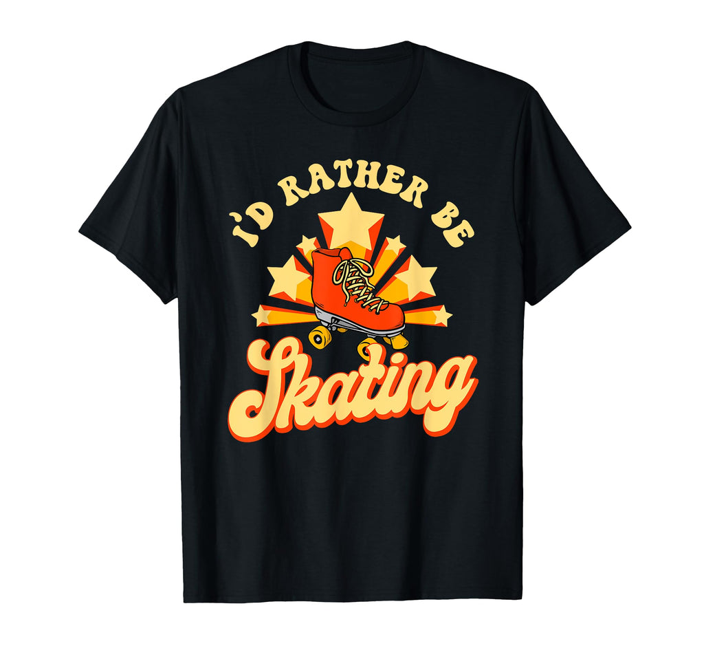 Roller Skating Skate 1970S T-Shirt - Unique Graphic Unisex - T-Shirt, Sweatshirt, Hoodie