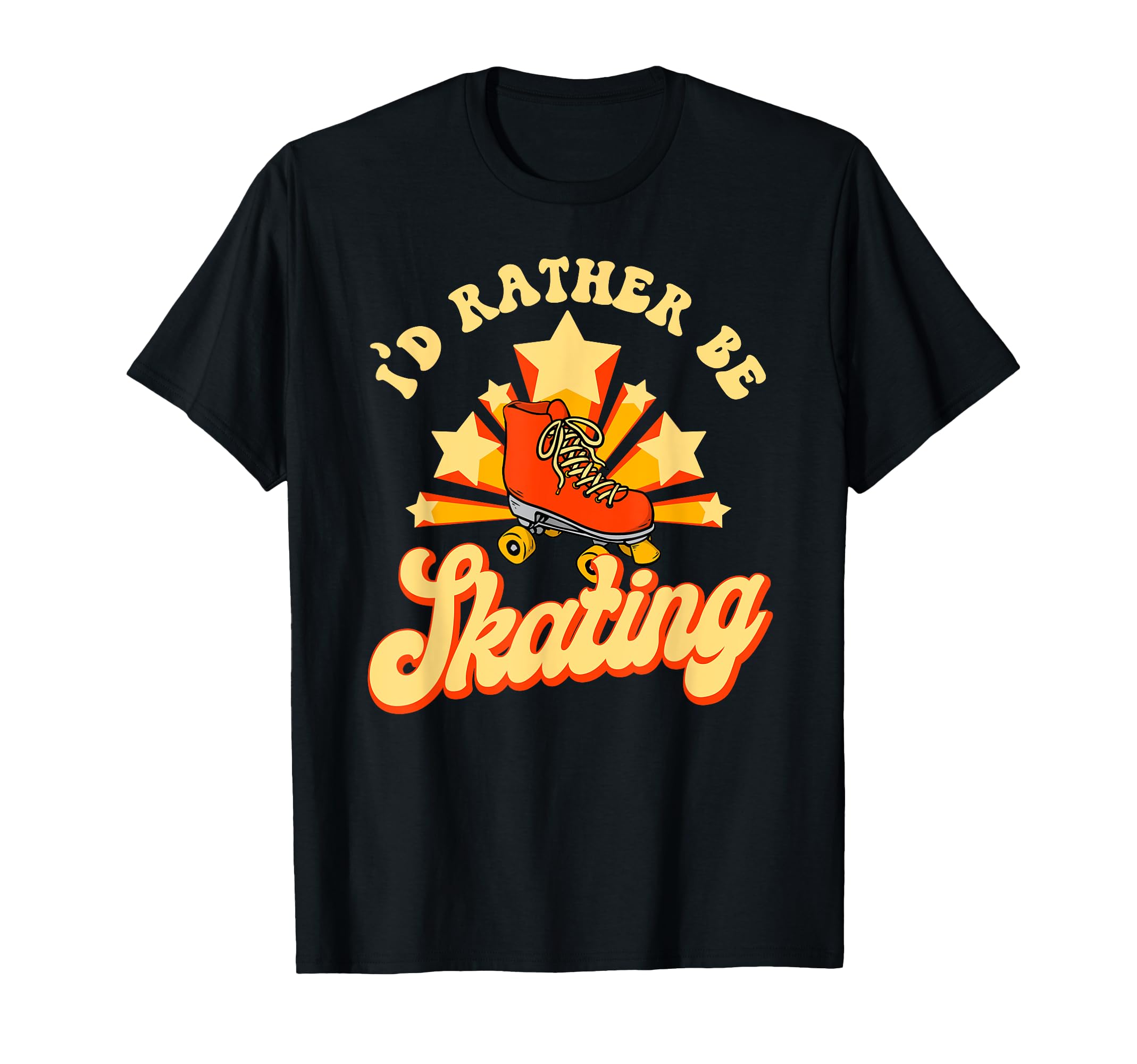 Roller Skating Skate 1970S T-Shirt - Unique Graphic Unisex - T-Shirt, Sweatshirt, Hoodie