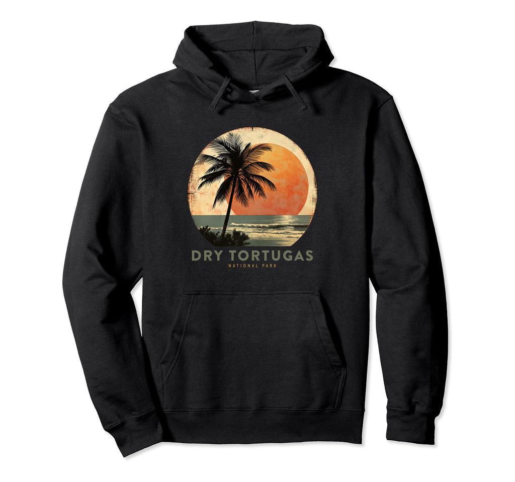 Dry Tortugas National Park Beach Hoodie - Fun Novelty Design for Adults - T-Shirt, Sweatshirt, Hoodie