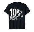 10Th Birthday Soccer Player Football T-Shirt - Unique Graphic for Adults - T-Shirt, Sweatshirt, Hoodie