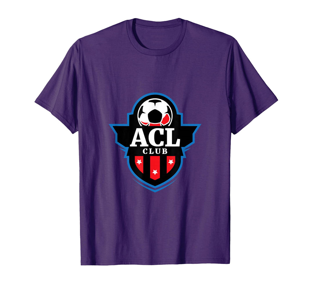 Torn Acl Club Knee Surgery Soccer Sports T-Shirt - Custom Art Print Unisex - T-Shirt, Sweatshirt, Hoodie