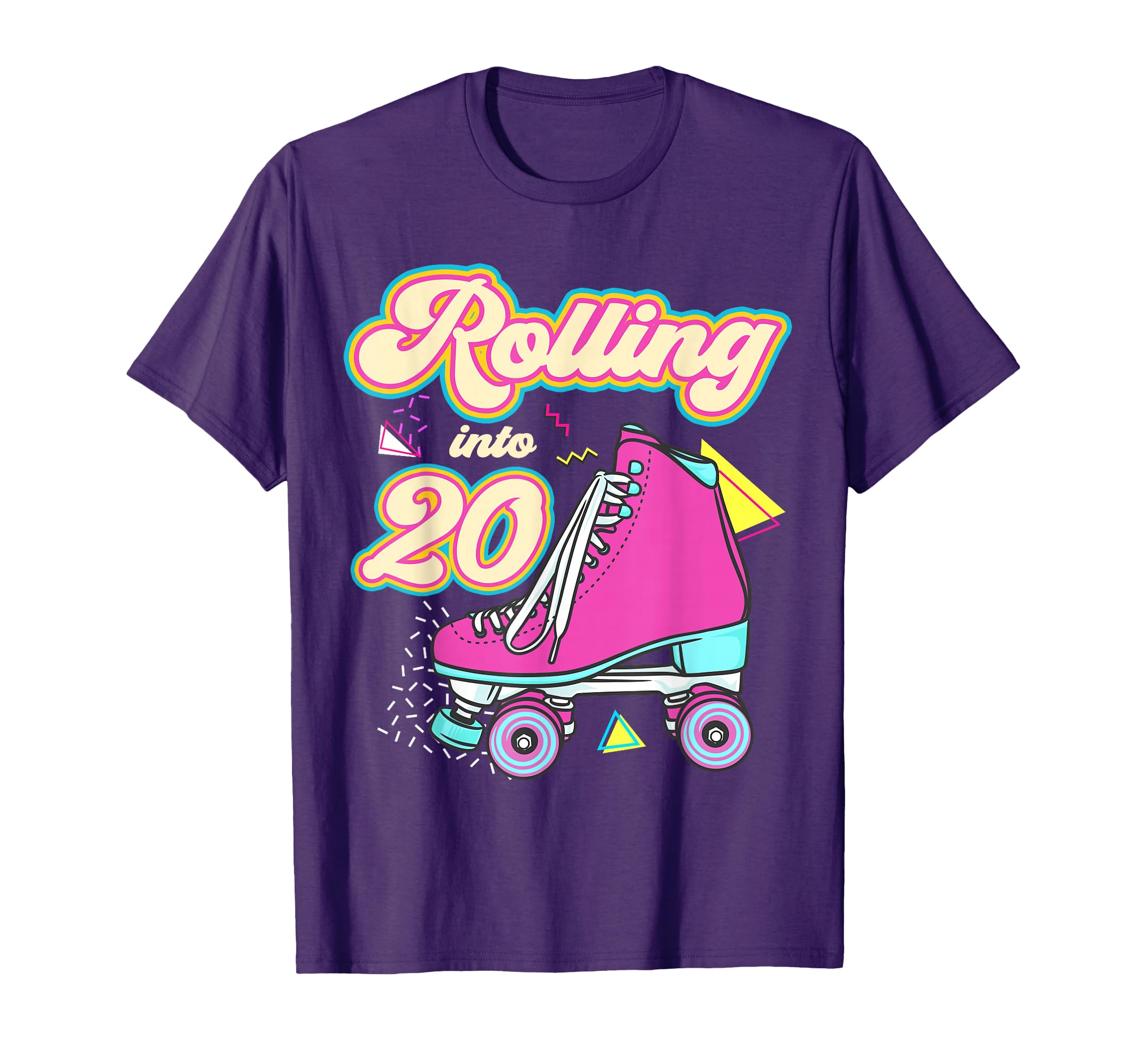 Rolling Into 20 Year Old Roller Skate T-Shirt - Streetwear Style Unisex - T-Shirt, Sweatshirt, Hoodie