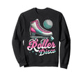 Roller Skating Skate 1970S Roller Disco Sweatshirt - Unique Graphic Unisex - T-Shirt, Sweatshirt, Hoodie