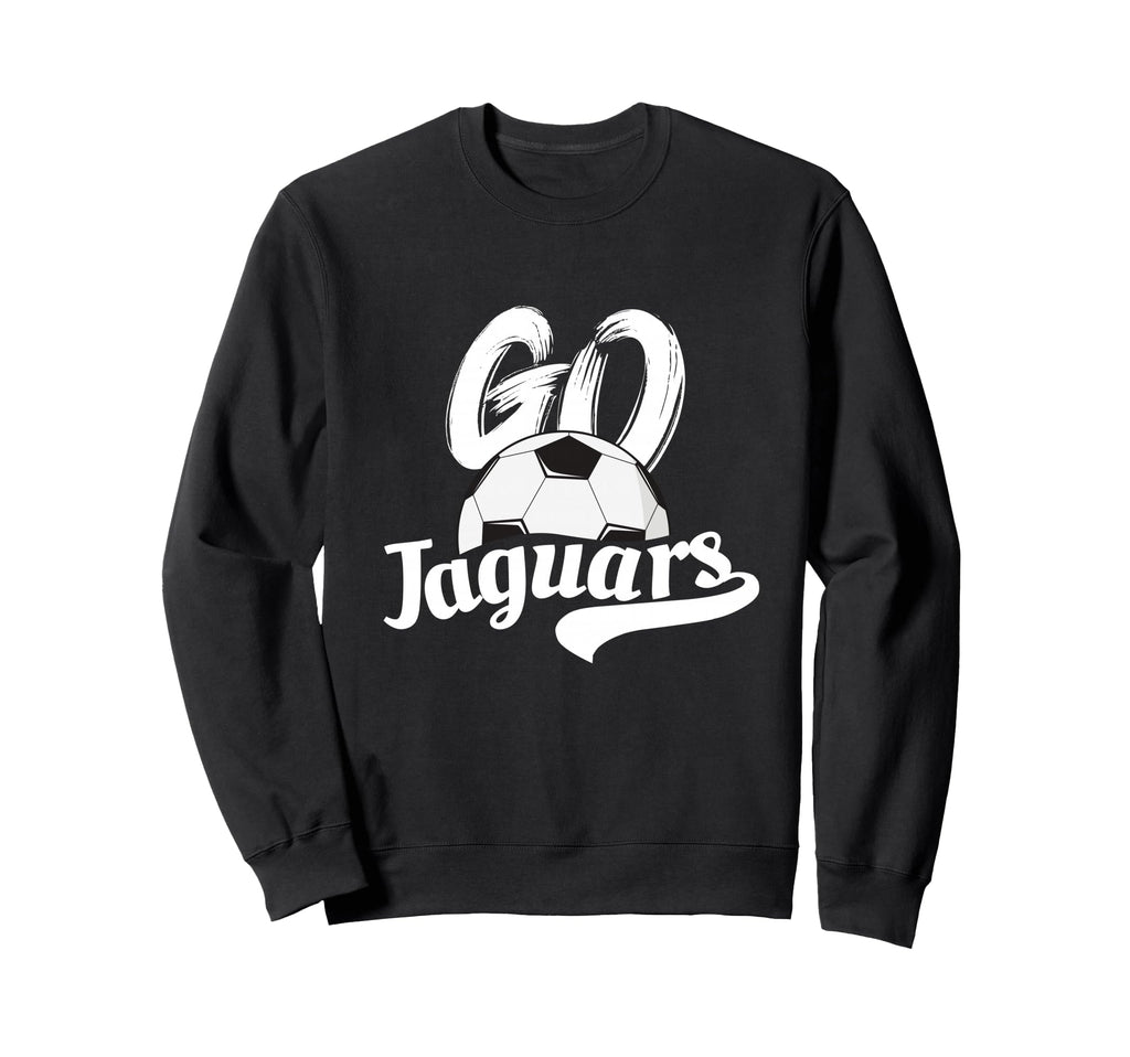 Go Jaguars Soccer Ball Team Sweatshirt - Casual Everyday Wear for Adults - T-Shirt, Sweatshirt, Hoodie