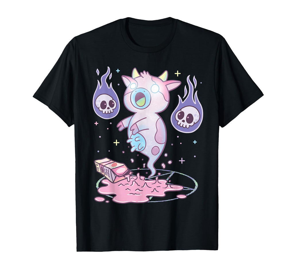 Kawaii Pastel Goth Creepy Strawberry T-Shirt - Minimalist Print Unisex - T-Shirt, Sweatshirt, Hoodie