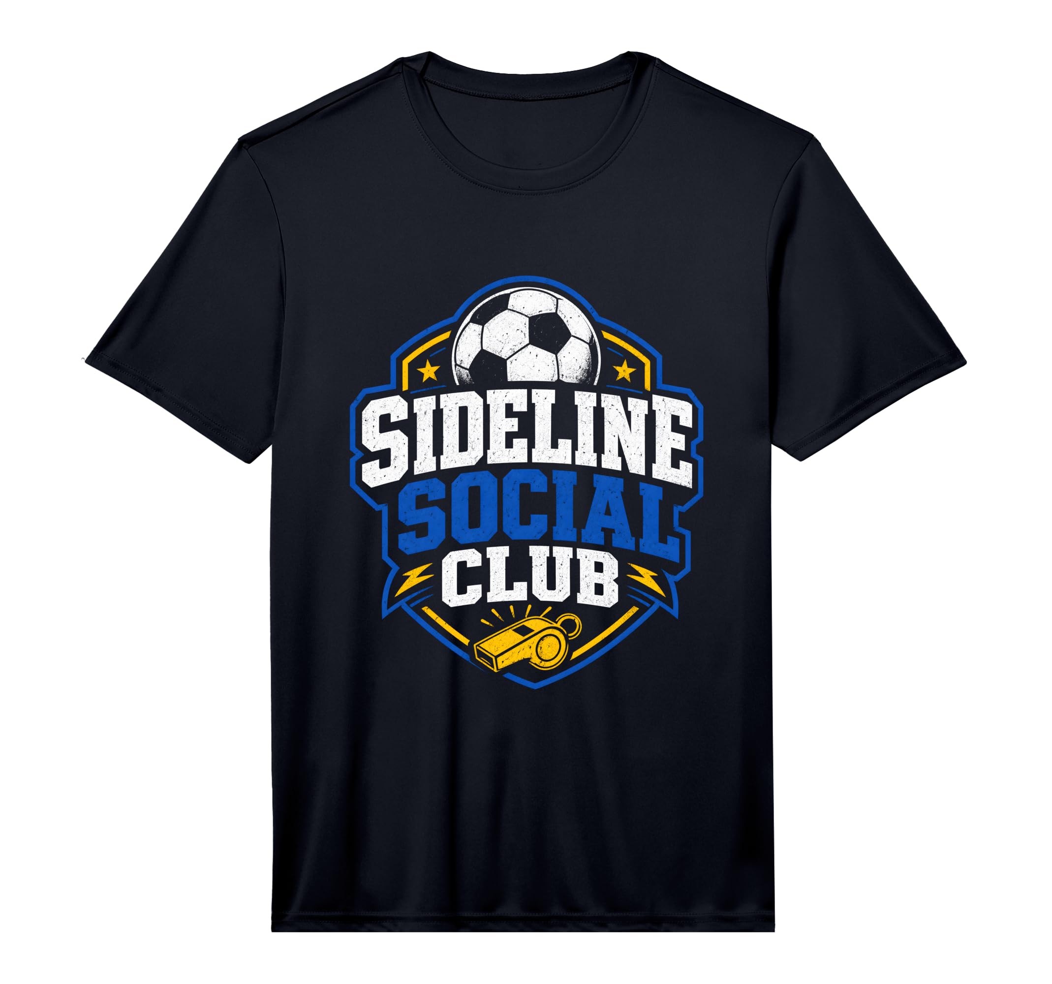 Mens Sideline Social Club Soccer Team T-Shirt - Novelty Apparel for Adults - T-Shirt, Sweatshirt, Hoodie