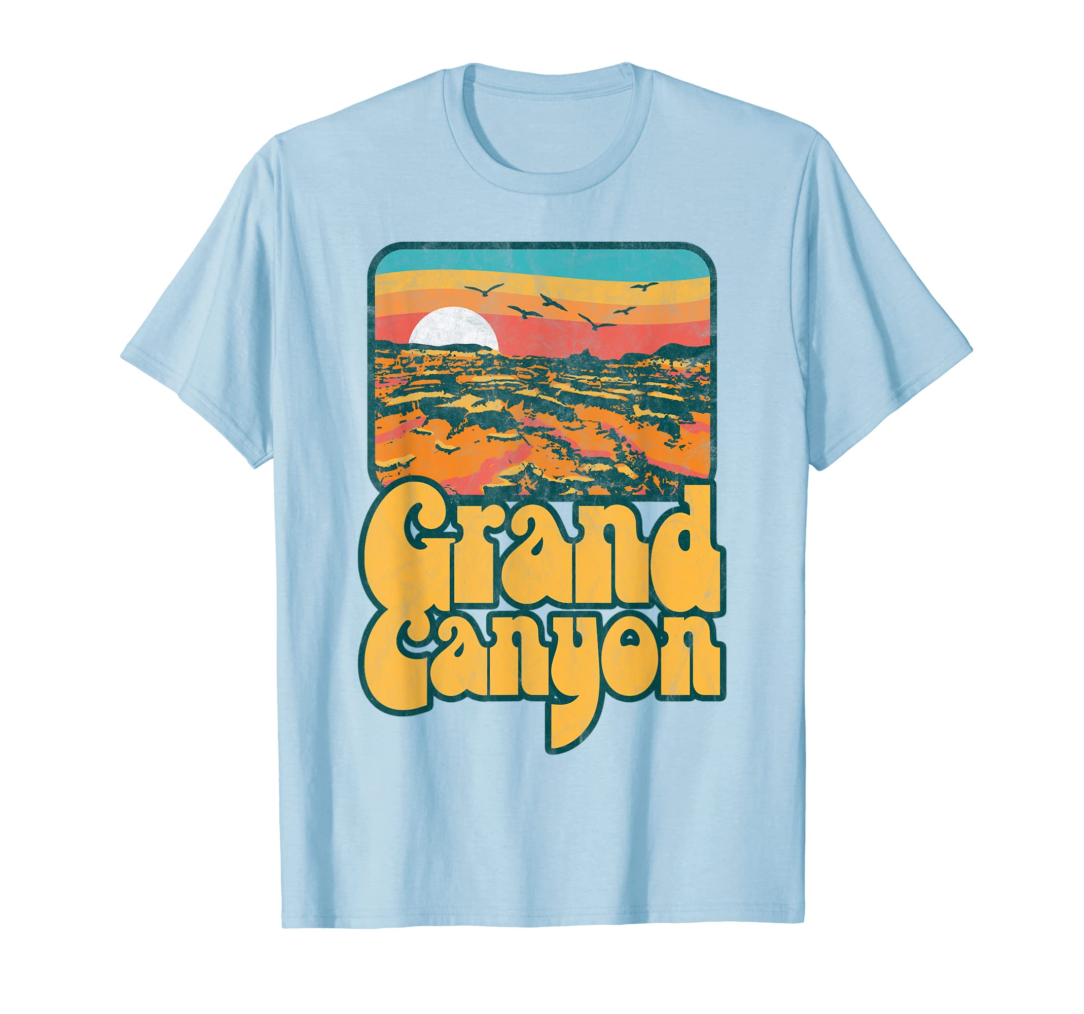 80S Grand Canyon National Park T-Shirt - Casual Everyday Wear for Adults - T-Shirt, Sweatshirt, Hoodie