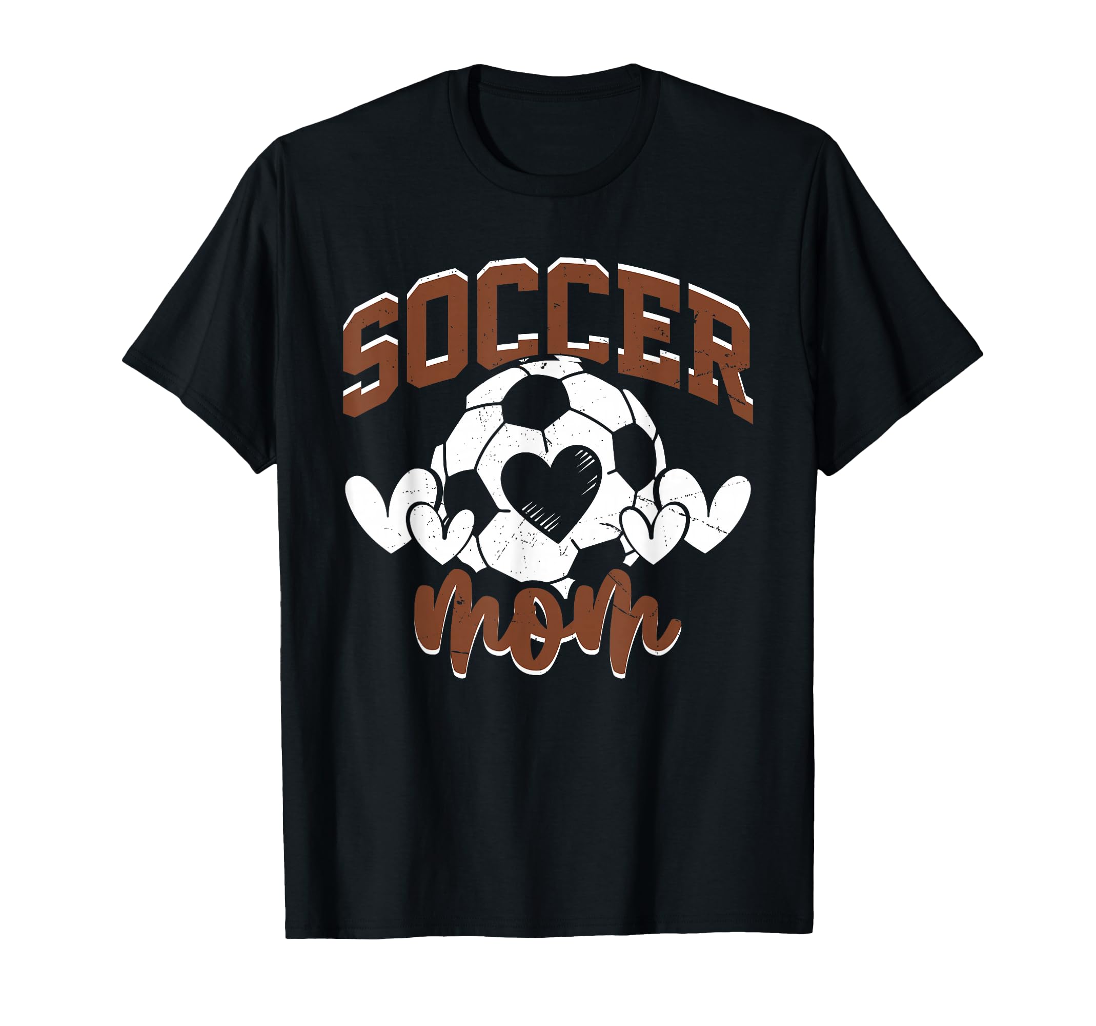 Soccer Mom Hearts Funny Game Day T-Shirt - Minimalist Print Men Women - T-Shirt, Sweatshirt, Hoodie