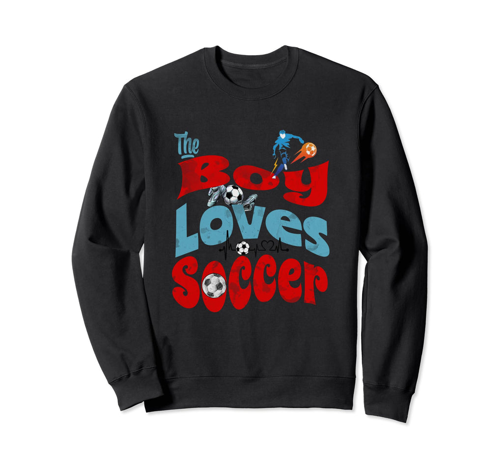 This Loves Soccer Soccer Players Sweatshirt - Unique Graphic for Adults - T-Shirt, Sweatshirt, Hoodie