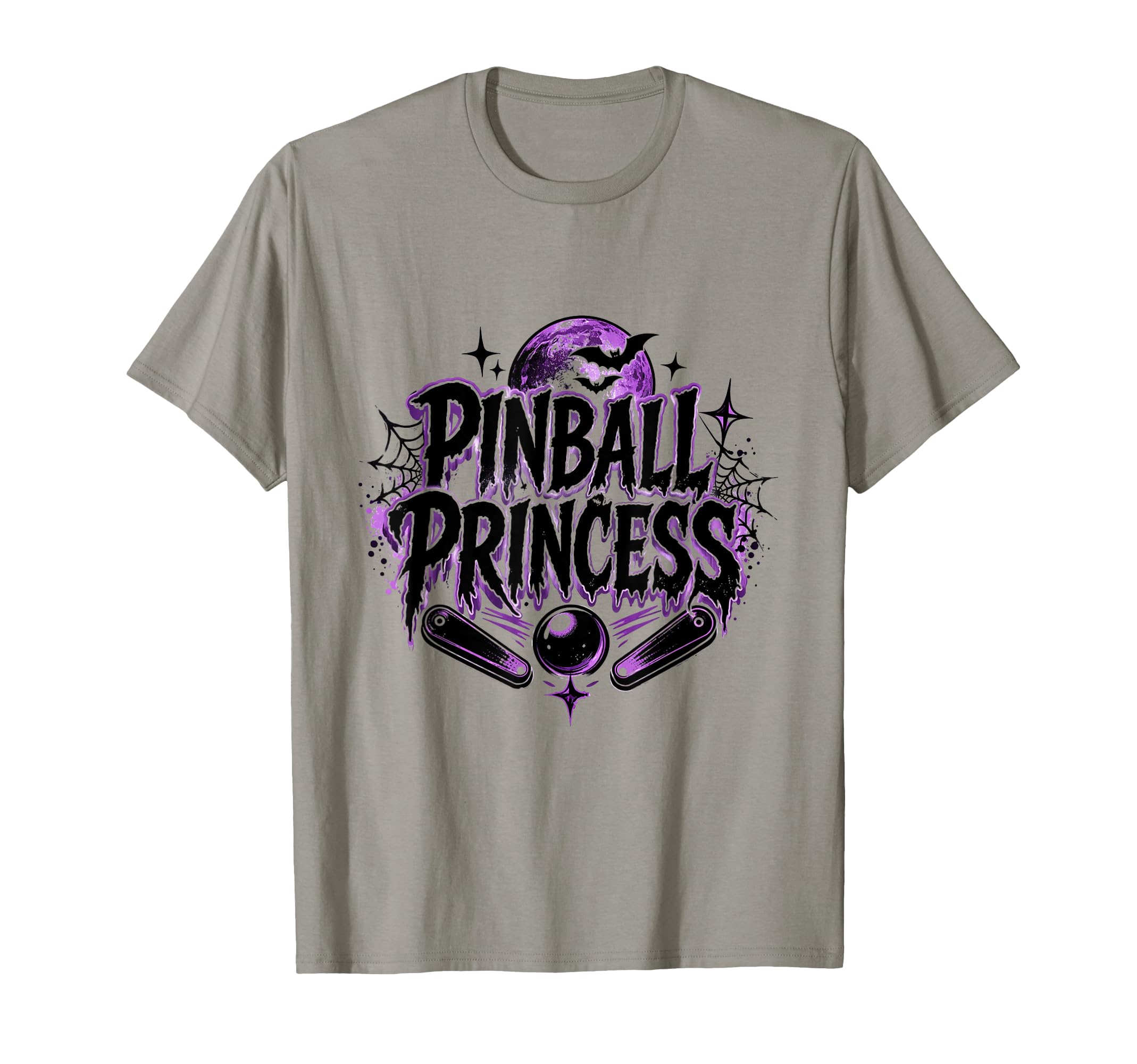Pinball Princess Machines Funny Arcade T-Shirt - Custom Art Print Unisex - T-Shirt, Sweatshirt, Hoodie