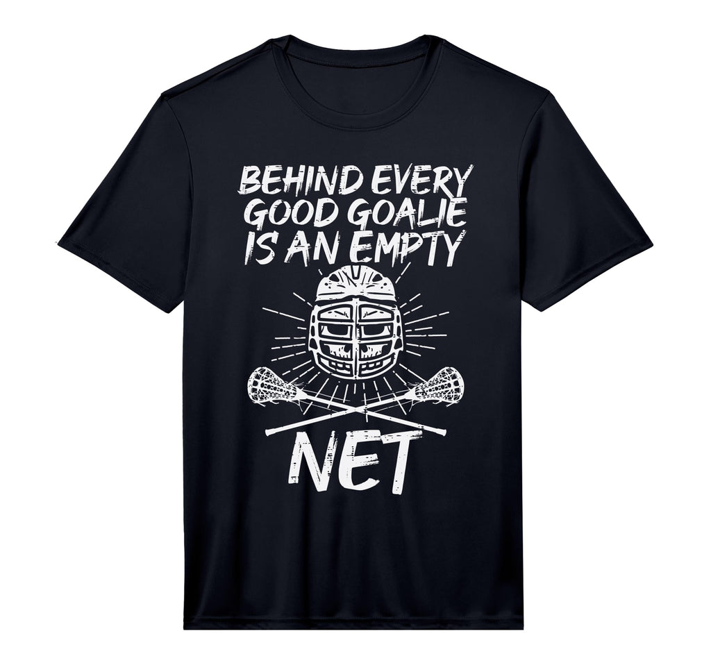 Behind Good Goalie Empty Net T-Shirt - Streetwear Style for Adults - T-Shirt, Sweatshirt, Hoodie