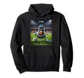Raccoon Soccer Football I Live Here Now Hoodie - Novelty Apparel Men Women - T-Shirt, Sweatshirt, Hoodie