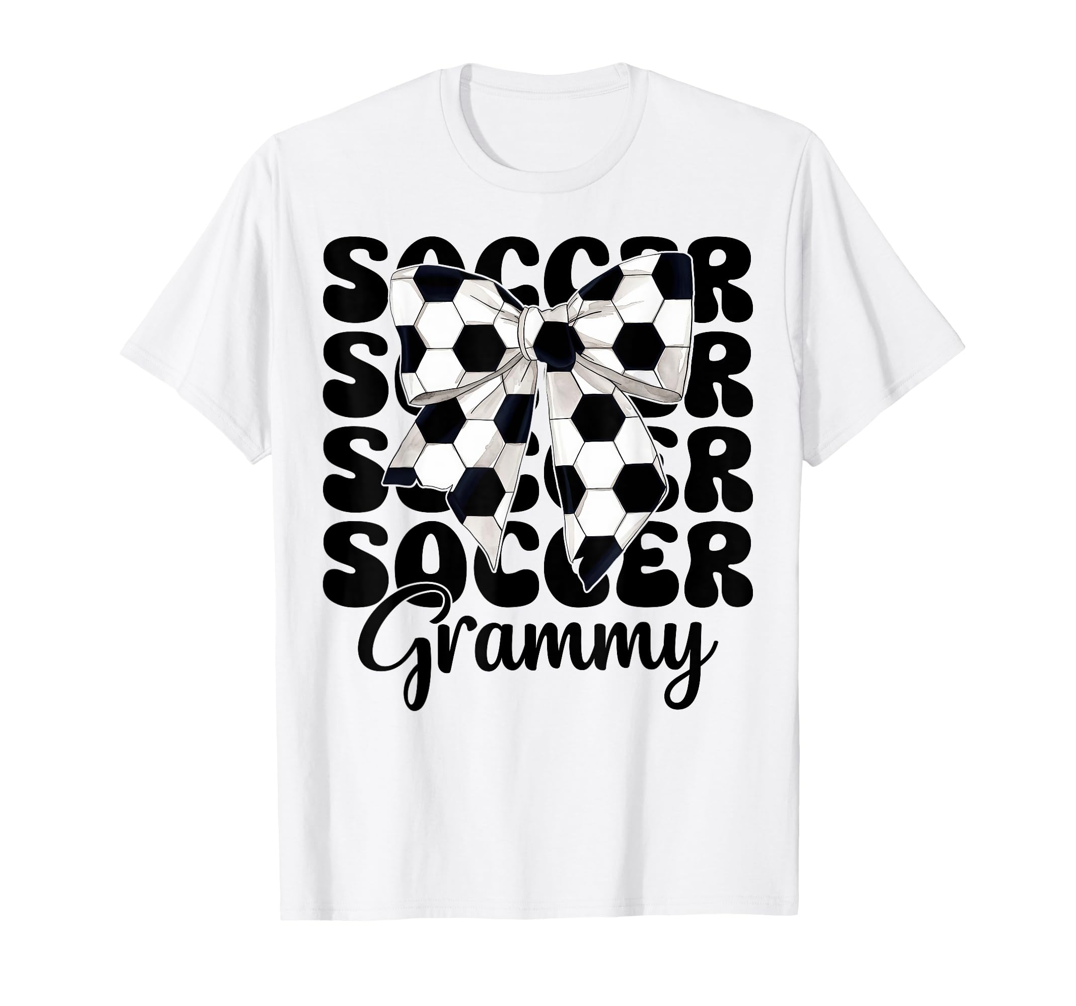 Soccer Grammy Soccer Grandma Nana T-Shirt - Minimalist Print Men Women - T-Shirt, Sweatshirt, Hoodie
