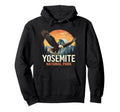 Yosemite National Park Mountain Wildlife Hoodie - Trendy Graphic Unisex - T-Shirt, Sweatshirt, Hoodie