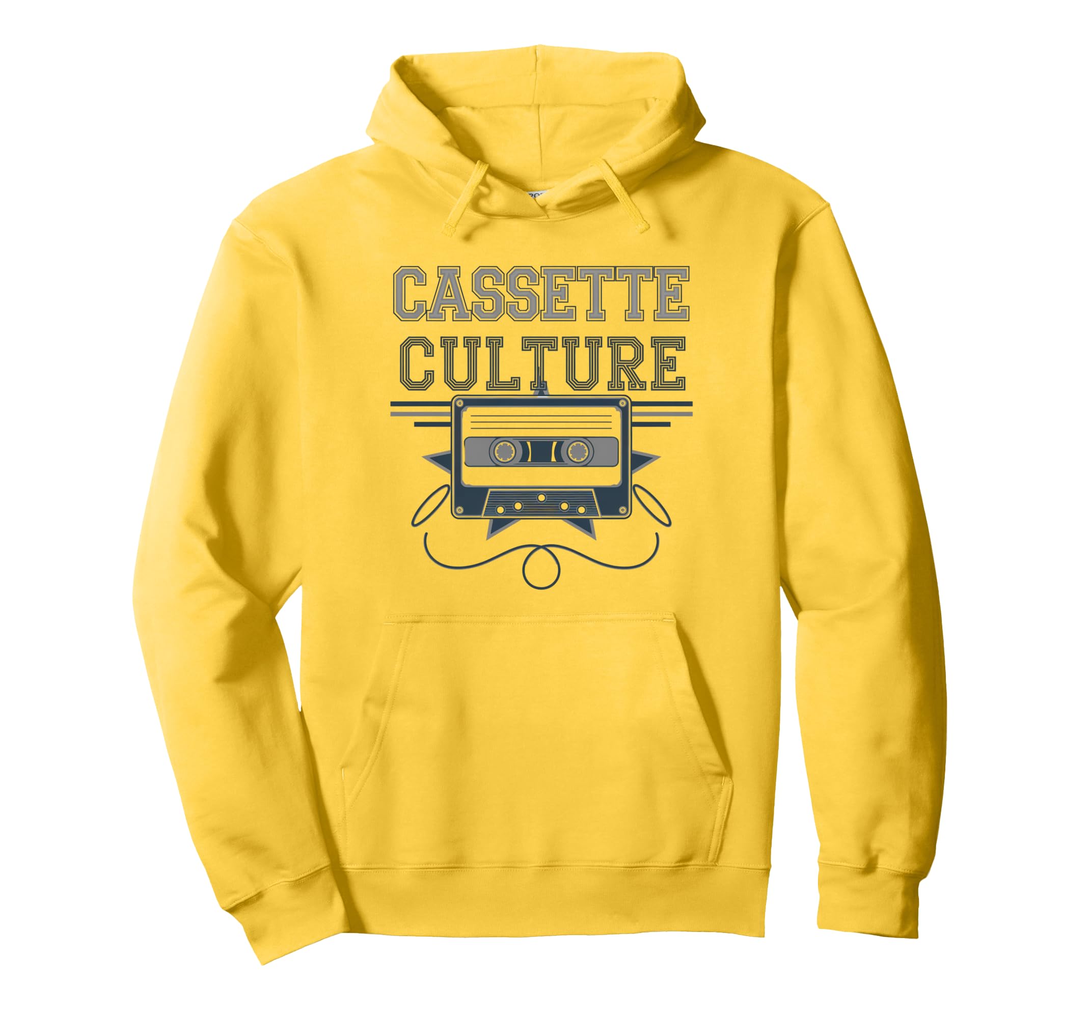 Cassette Culture Tape Music Fans Hoodie - Fun Novelty Design Men Women - T-Shirt, Sweatshirt, Hoodie