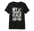 Mens My Favorite Soccer Goalie Pop T-Shirt - Aesthetic Graphic for Adults - T-Shirt, Sweatshirt, Hoodie