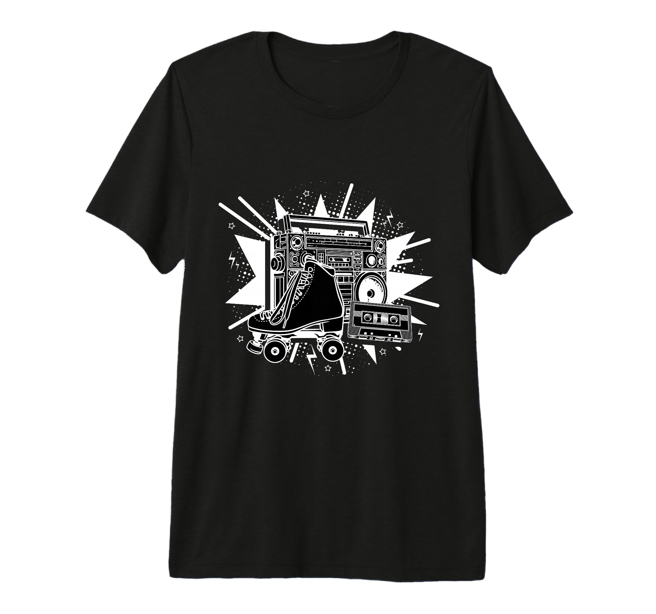 Roller Skates Fun Skating Lifestyle T-Shirt - Graphic Print for Adults - T-Shirt, Sweatshirt, Hoodie
