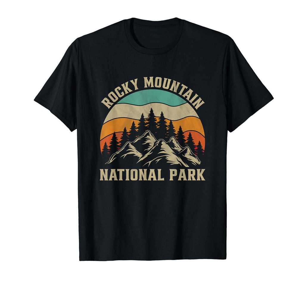 Rocky Mountain National Park T-Shirt - Custom Art Print Unisex - T-Shirt, Sweatshirt, Hoodie