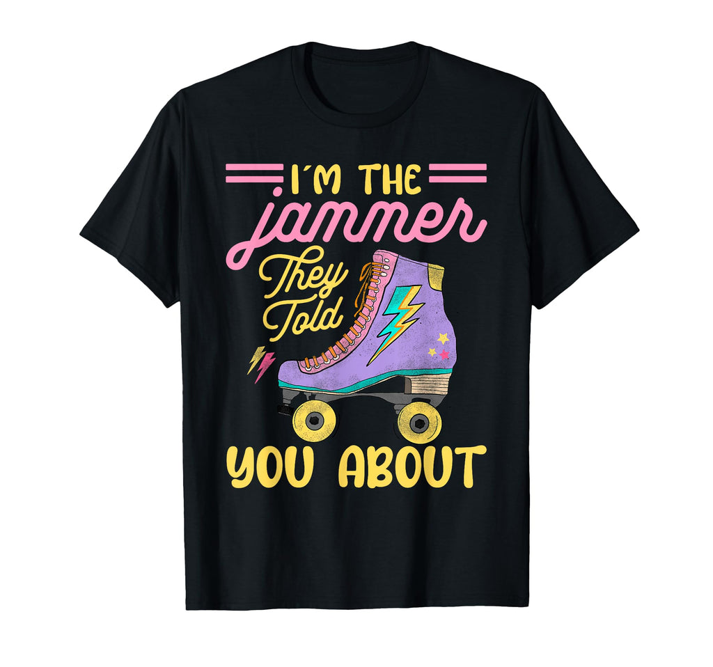 Roller Derby Skate Colorful Roller T-Shirt - Trendy Graphic for Adults - T-Shirt, Sweatshirt, Hoodie