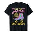 Roller Derby Skate Colorful Roller T-Shirt - Trendy Graphic for Adults - T-Shirt, Sweatshirt, Hoodie