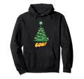 Soccer Tree Hit That Goal Merry Hoodie - Minimalist Print for Adults - T-Shirt, Sweatshirt, Hoodie