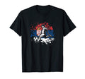 Serbia Serbian Soccer Football T-Shirt - Custom Art Print Men Women - T-Shirt, Sweatshirt, Hoodie