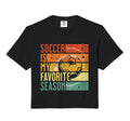 Distressed Soccer Is My Favorite Sweatshirt - Trendy Graphic for Adults - T-Shirt, Sweatshirt, Hoodie