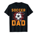 Mens Soccer Dad Soccer Player Dad Soccer T-Shirt - Aesthetic Graphic Unisex - T-Shirt, Sweatshirt, Hoodie