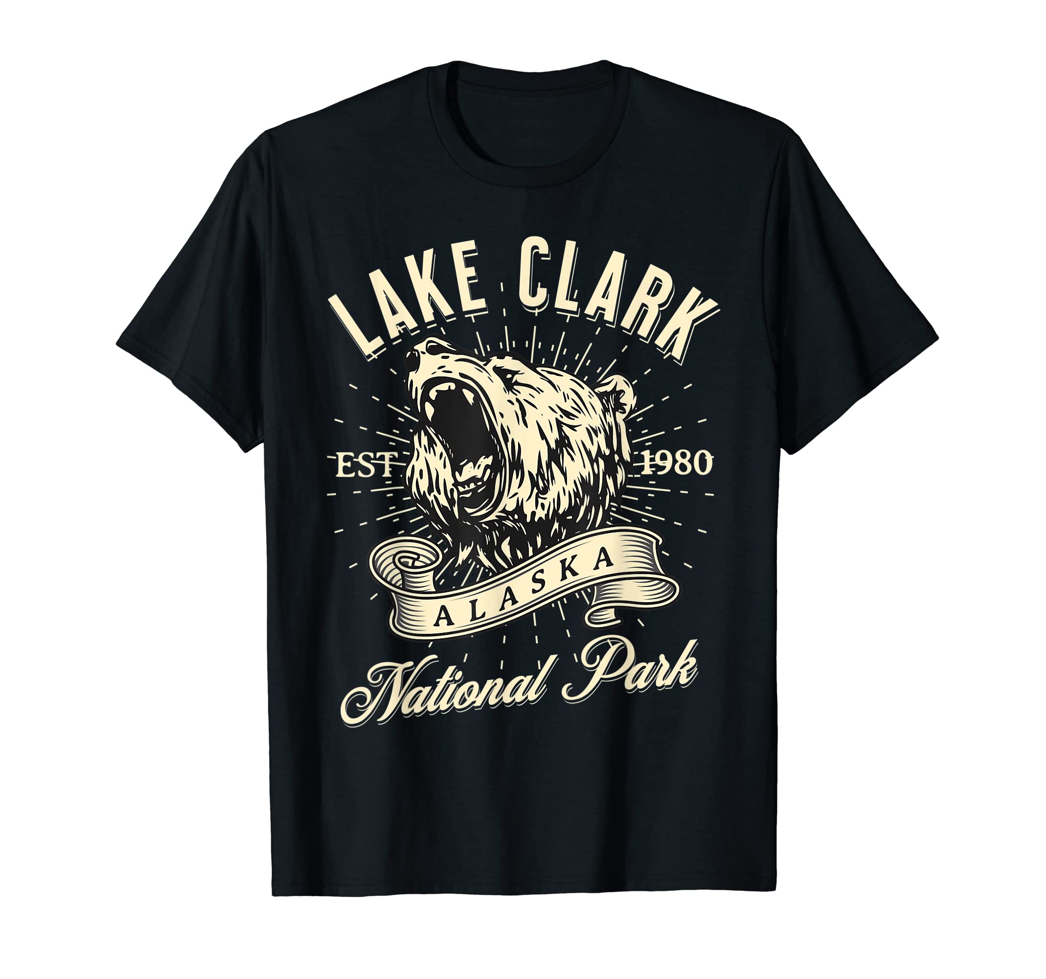 Lake Clark National Park Alaska T-Shirt - Casual Everyday Wear for Adults - T-Shirt, Sweatshirt, Hoodie