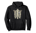 Rib Cage Heart Soccer Halloween Soccer Hoodie - Custom Art Print Unisex - T-Shirt, Sweatshirt, Hoodie