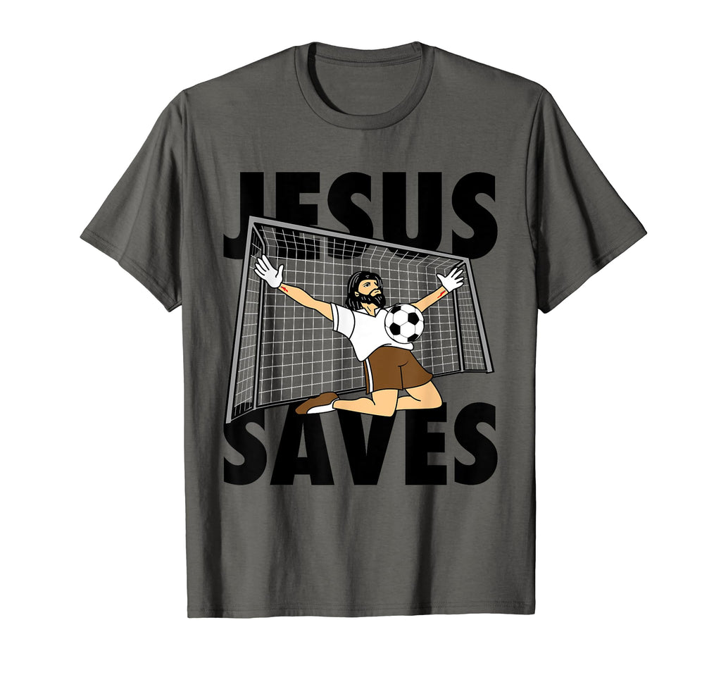 Jesus Saves Funny Faithful Believer T-Shirt - Unique Graphic for Adults - T-Shirt, Sweatshirt, Hoodie