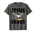 Jesus Saves Funny Faithful Believer T-Shirt - Unique Graphic for Adults - T-Shirt, Sweatshirt, Hoodie