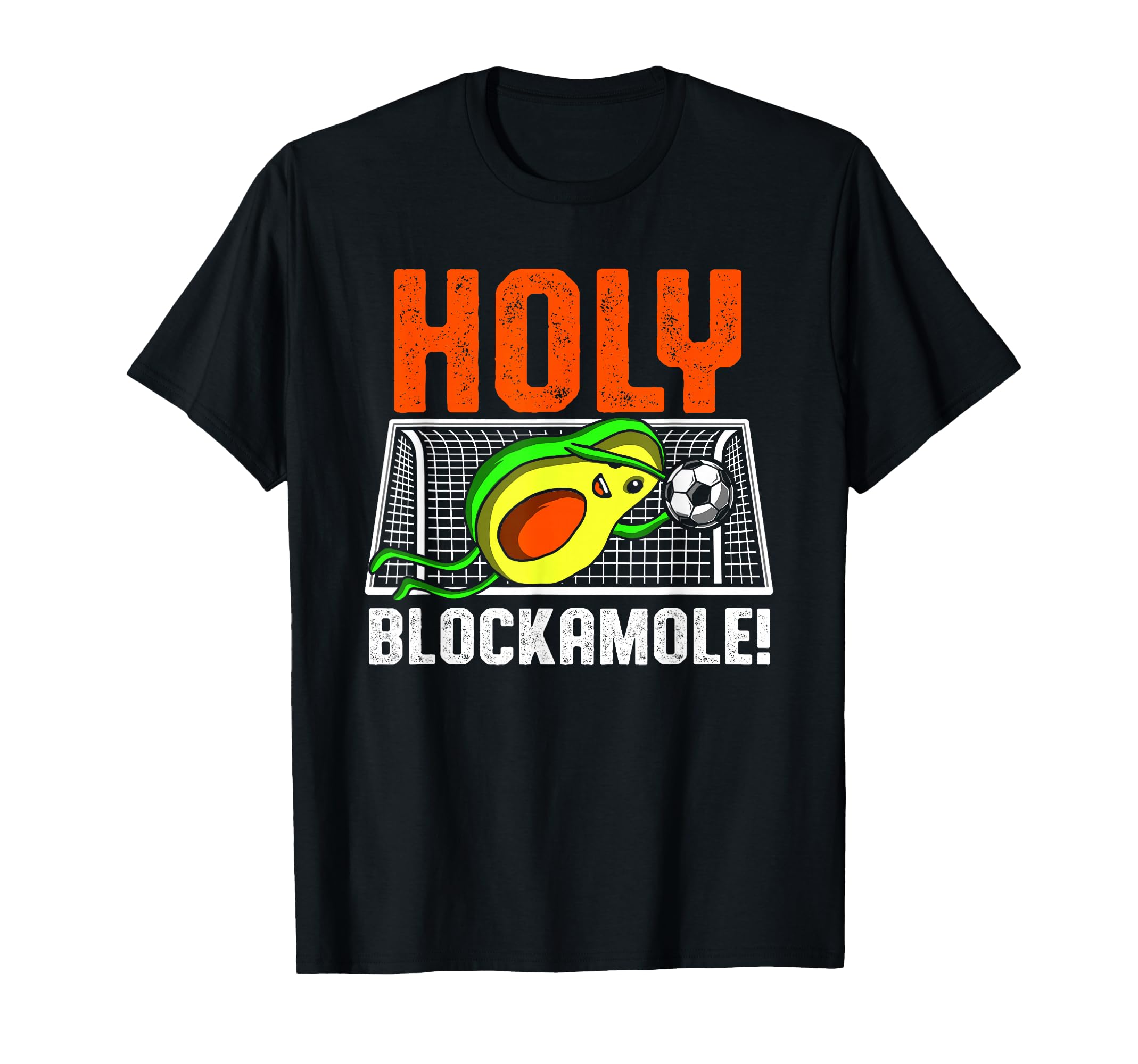 Holy Blockamole Soccer Player Avocado T-Shirt - Novelty Apparel Unisex - T-Shirt, Sweatshirt, Hoodie