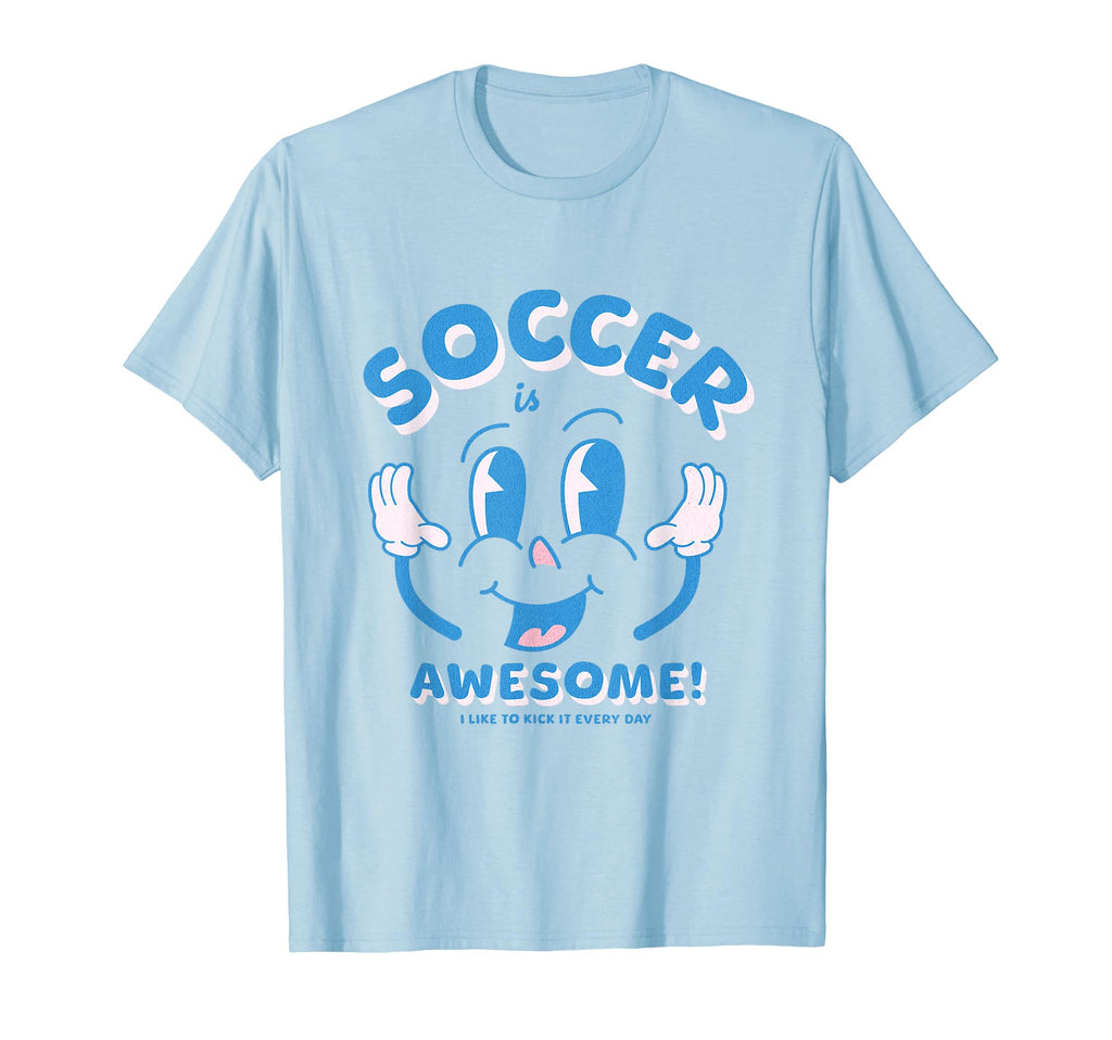 Soccer Is Awesome Soccer Player T-Shirt - Fun Novelty Design for Adults - T-Shirt, Sweatshirt, Hoodie