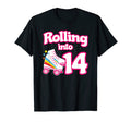 Skate Party 14Th Birthday Roller T-Shirt - Novelty Apparel for Adults - T-Shirt, Sweatshirt, Hoodie